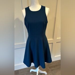 NWT 5a7 Cinq A Sept Araceli Lapis Blue Fit & Flare Dress | Gorgeous Color!